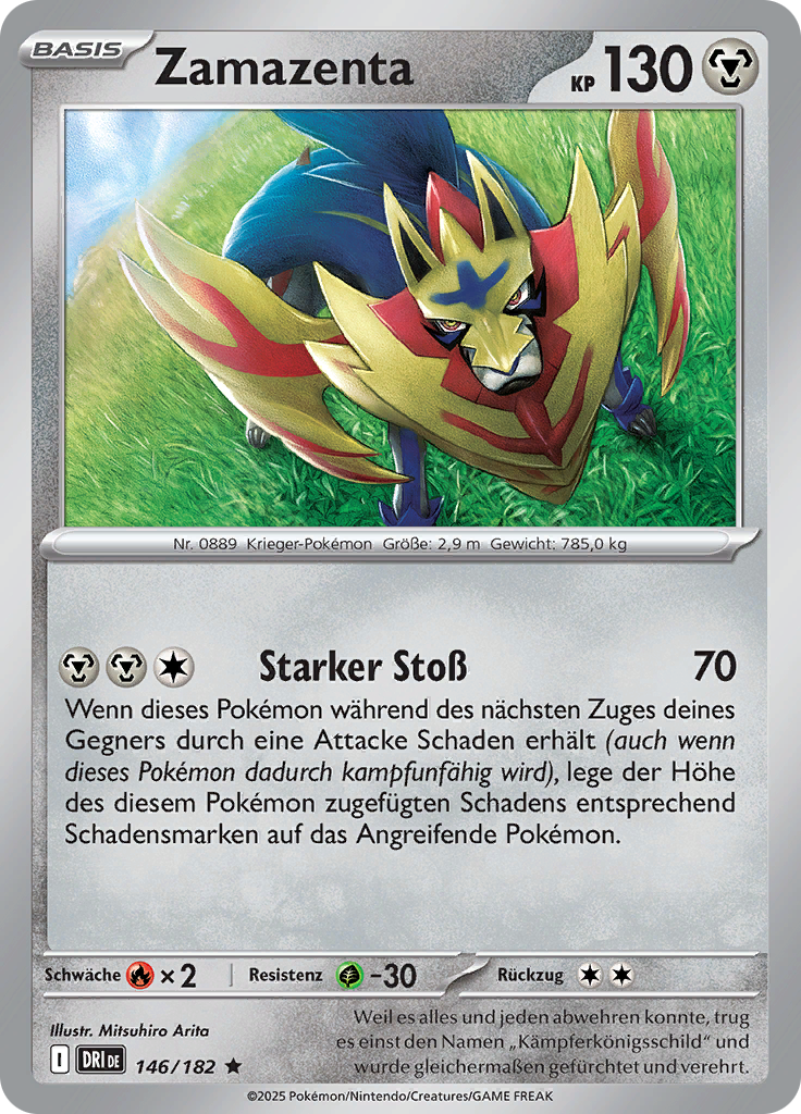 Zamazenta (Reverse Holo)