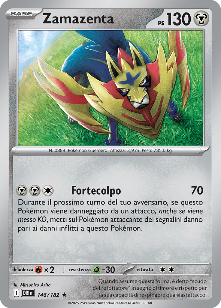 Zamazenta (Reverse Holo)