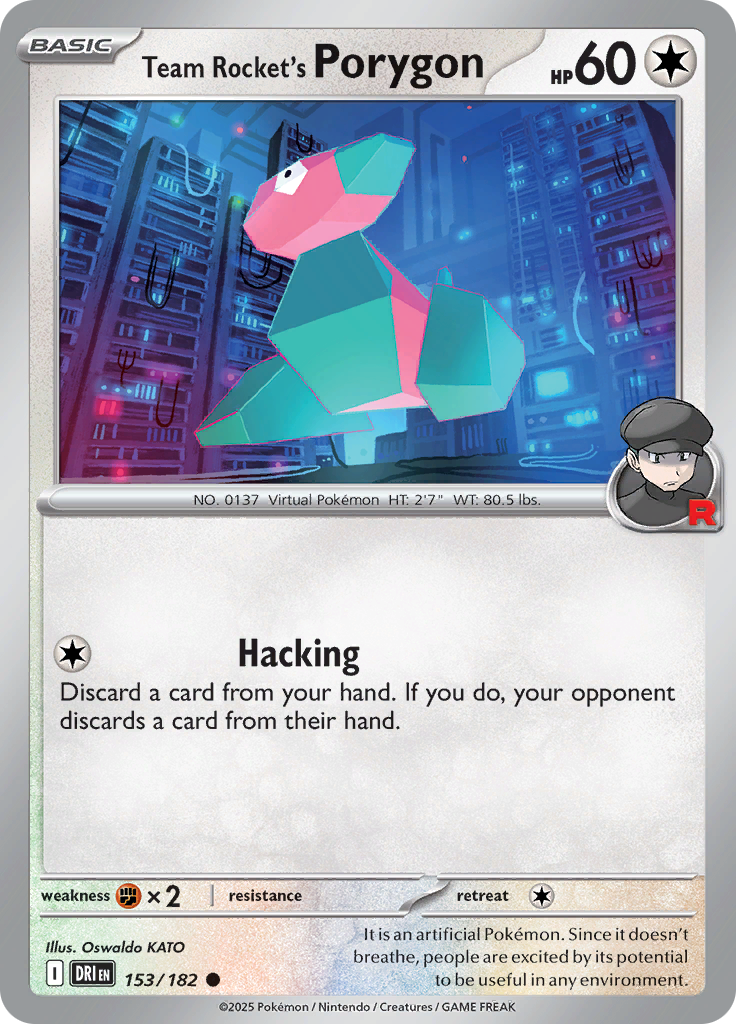 Team Rocket's Porygon (Reverse Holo)