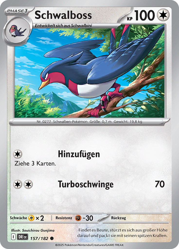 Schwalboss (Reverse Holo)
