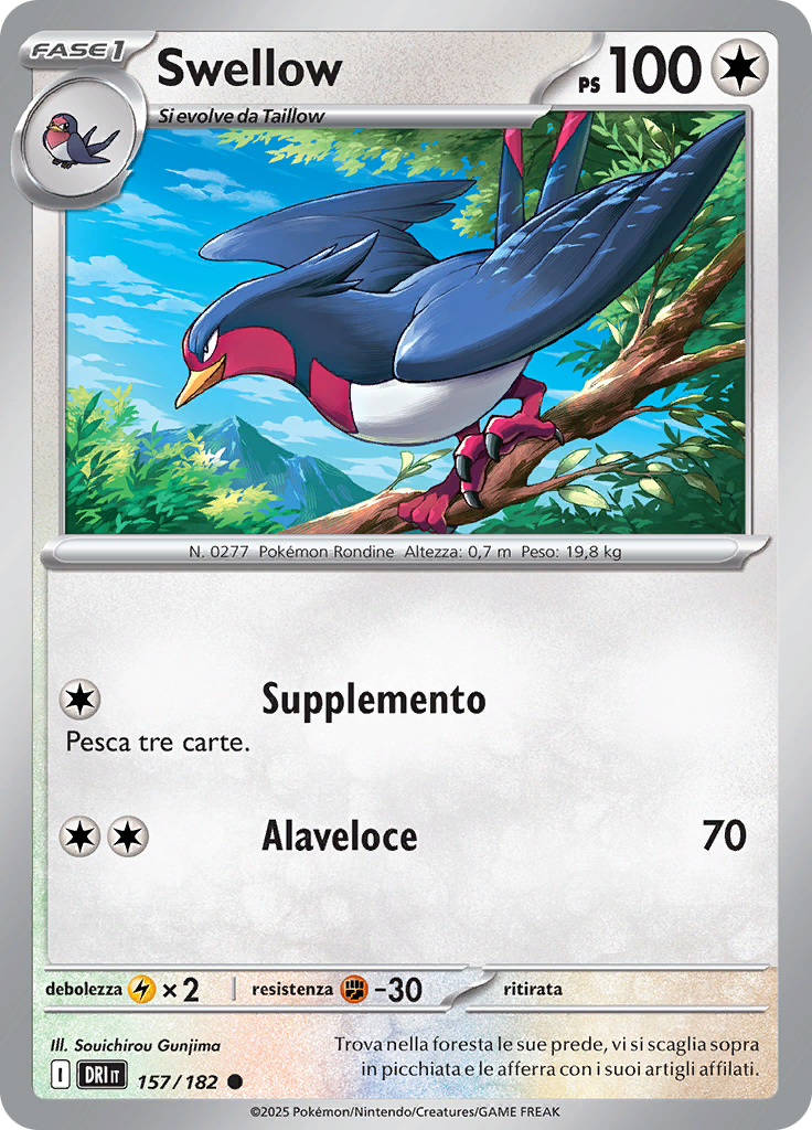 Swellow (Reverse Holo)