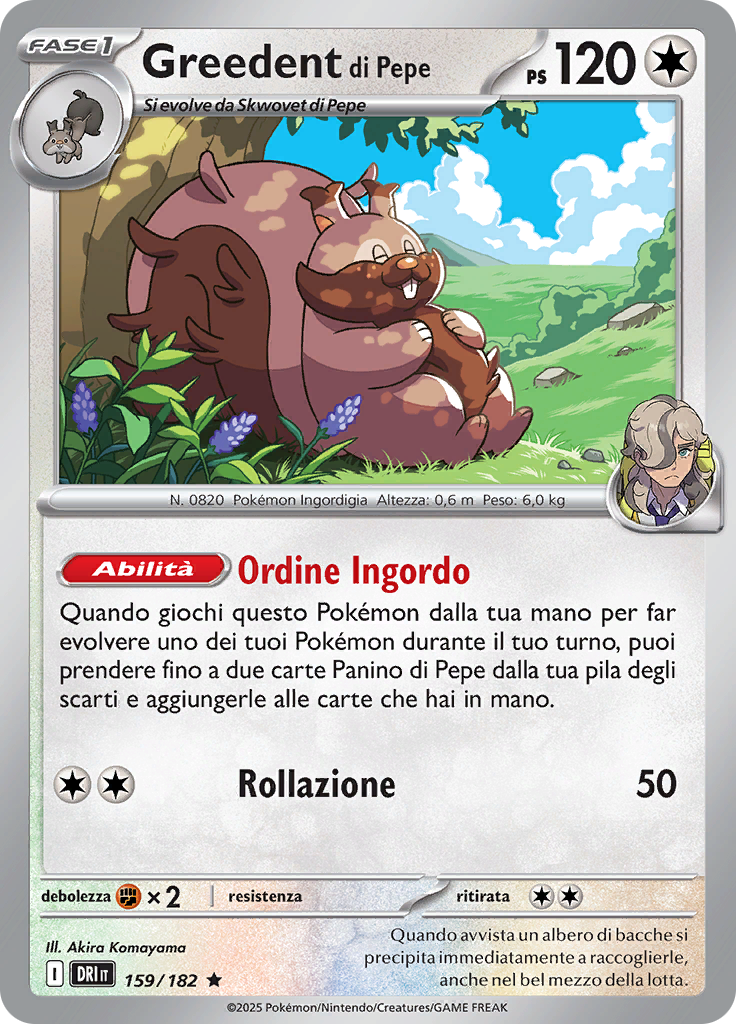 Greedent di Pepe (Reverse Holo)
