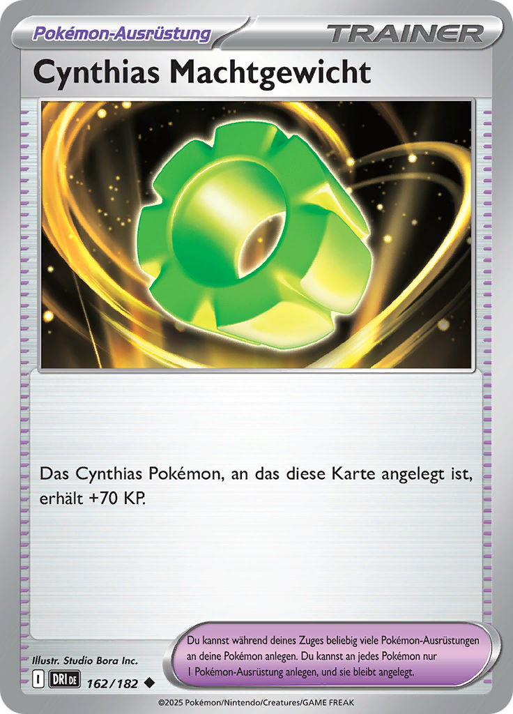 Cynthias Machtgewicht (Reverse Holo)