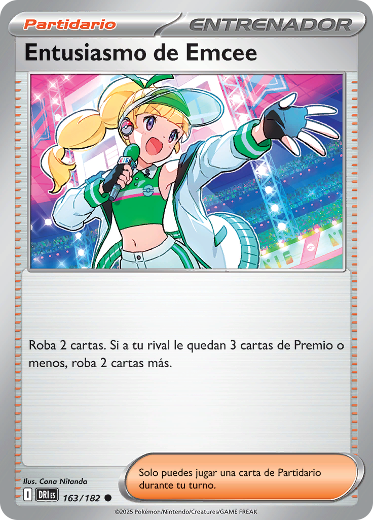 Entusiasmo de Emcee (Reverse Holo)