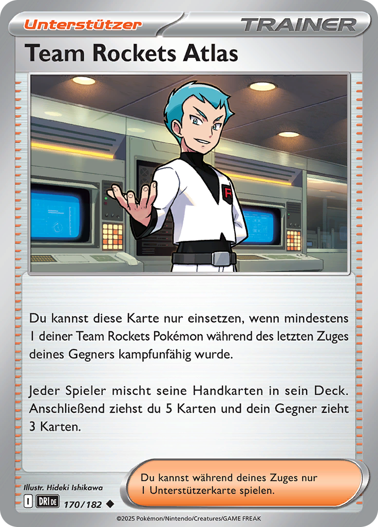 Team Rockets Atlas (Reverse Holo)