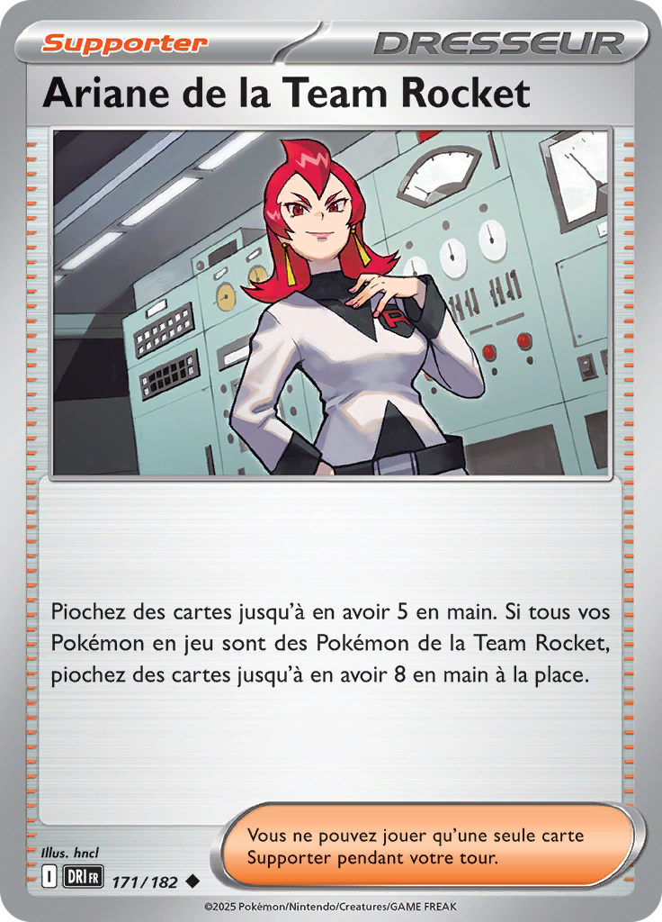 Ariane de la Team Rocket (Reverse Holo)