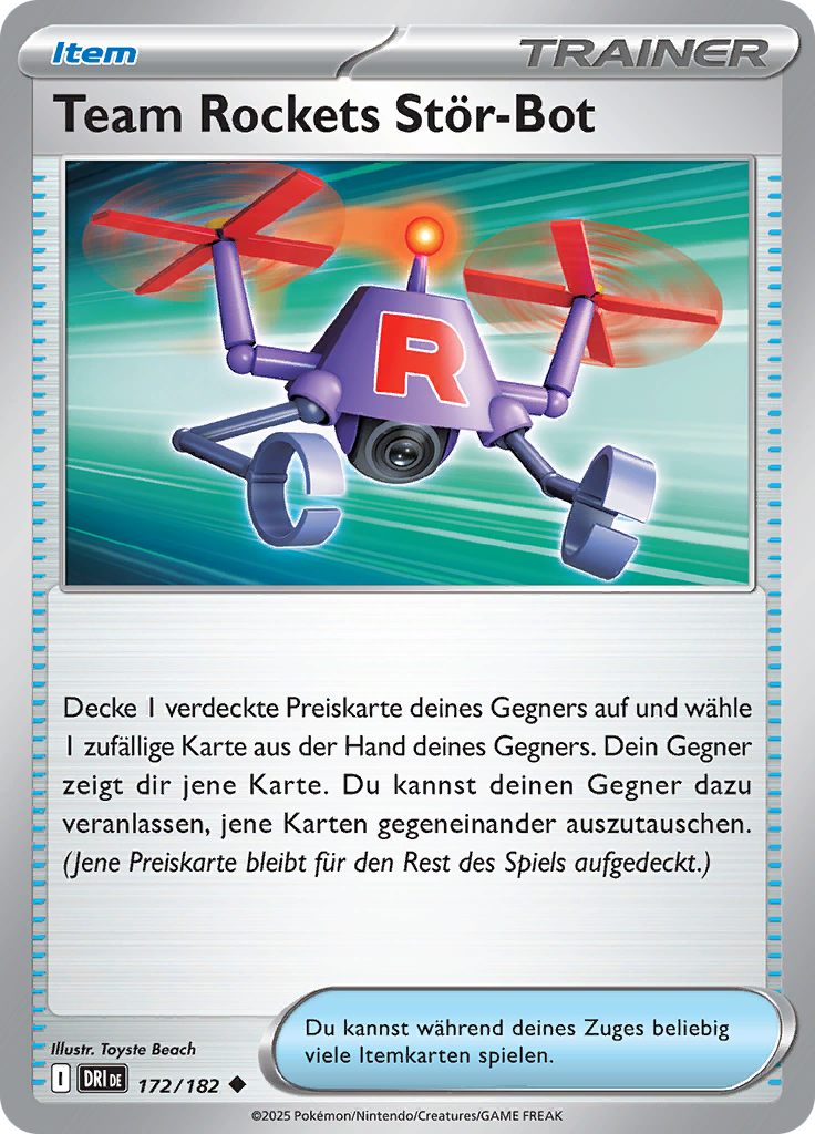 Team Rockets Stör-Bot (Reverse Holo)