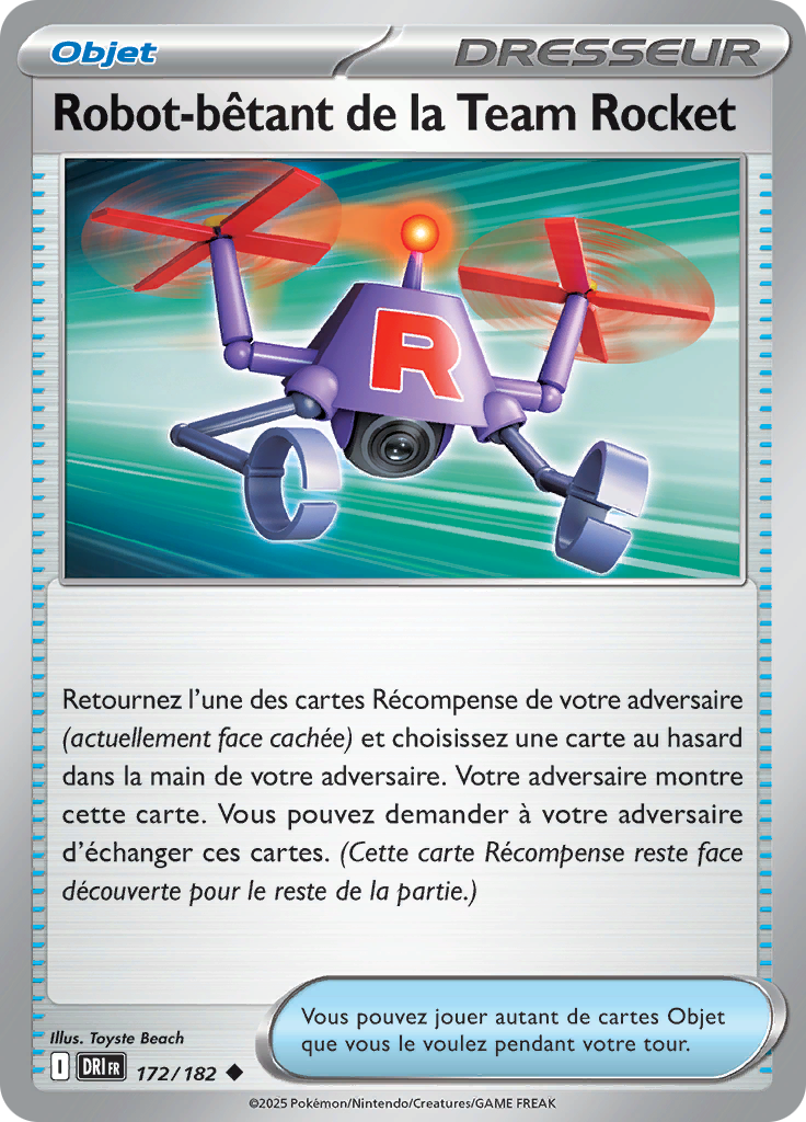 Robot-bêtant de la Team Rocket (Reverse Holo)