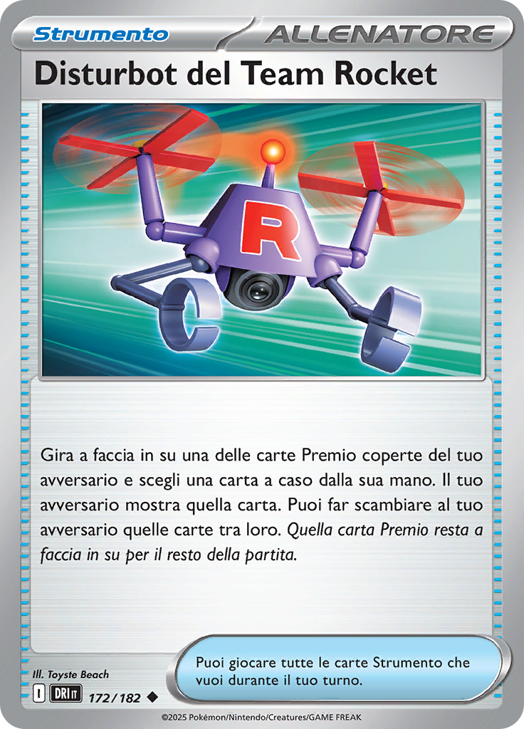 Disturbot del Team Rocket (Reverse Holo)