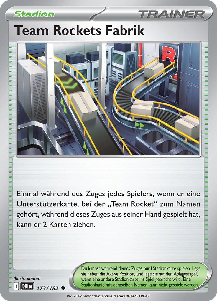 Team Rockets Fabrik (Reverse Holo)