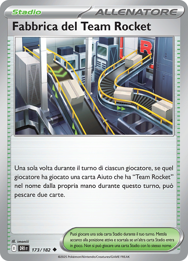 Fabbrica del Team Rocket (Reverse Holo)
