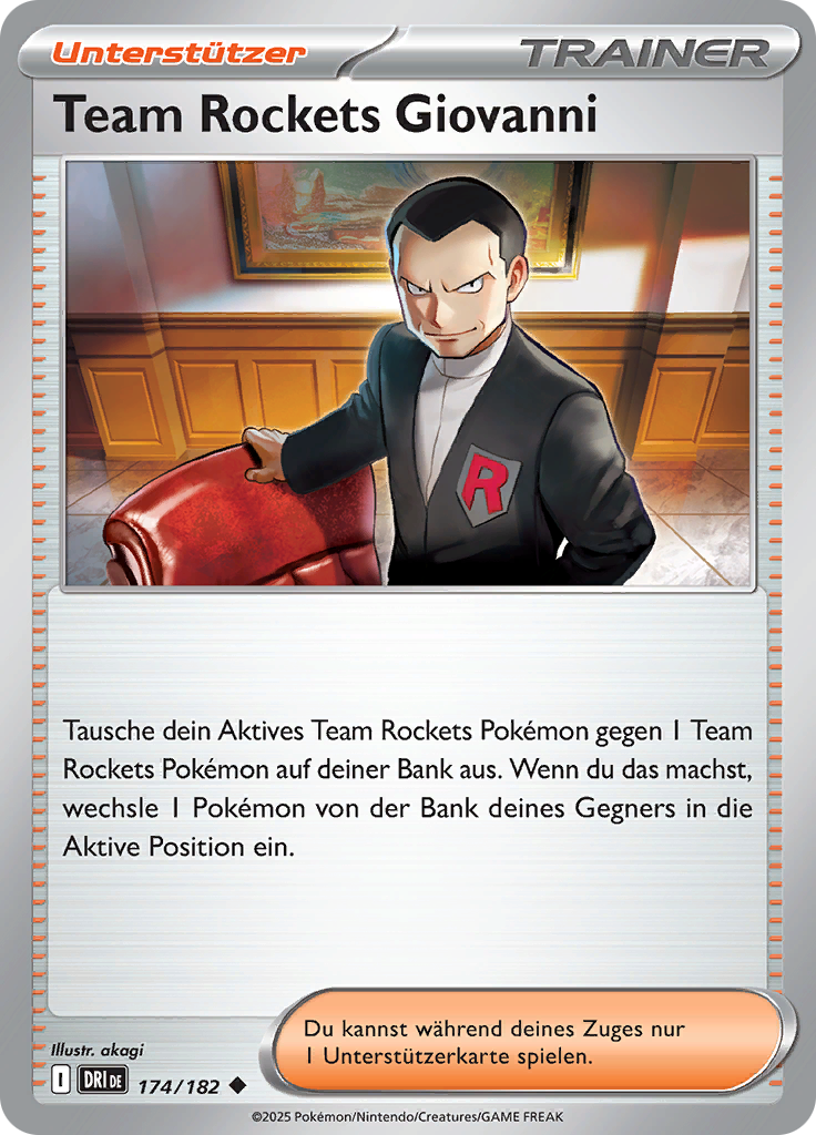 Team Rockets Giovanni