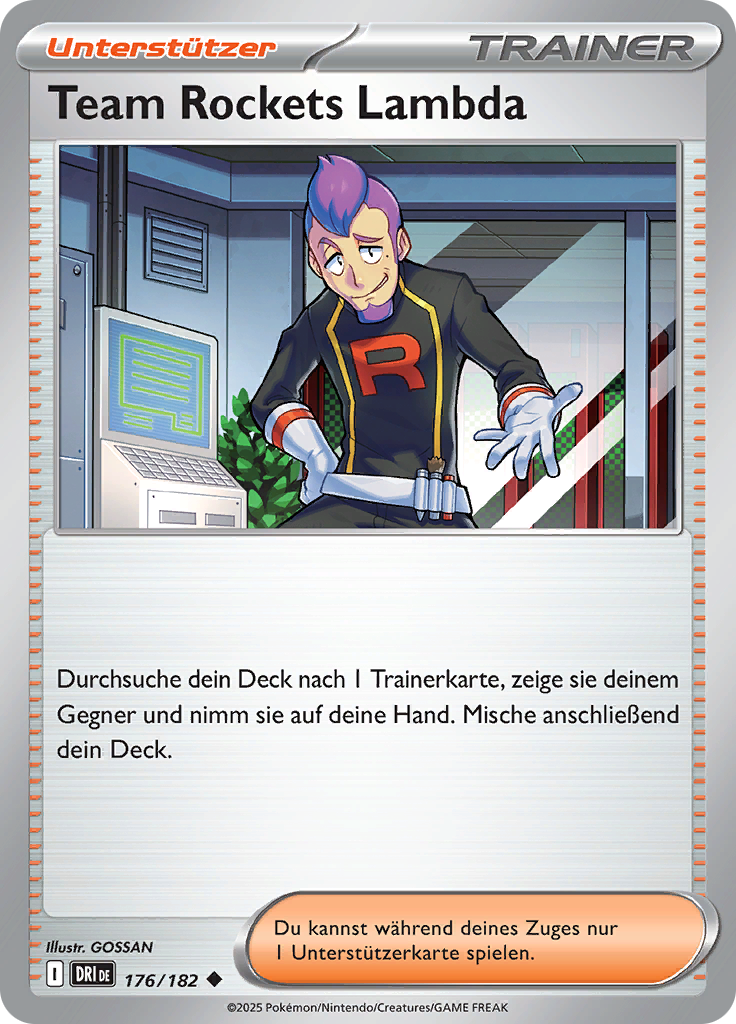Team Rockets Lambda (Reverse Holo)