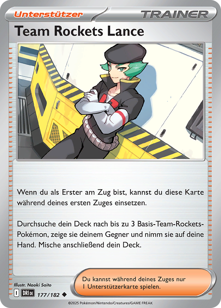Team Rockets Lance (Reverse Holo)