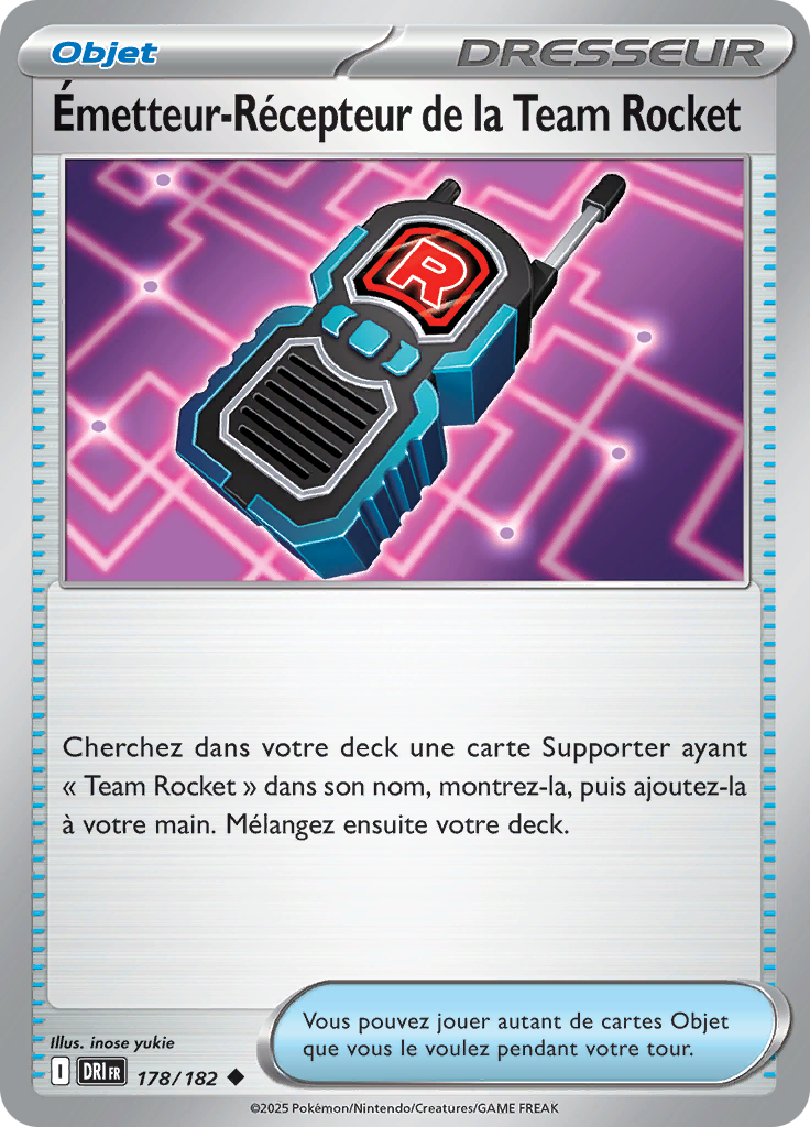 Émetteur-Récepteur de la Team Rocket (Reverse Holo)