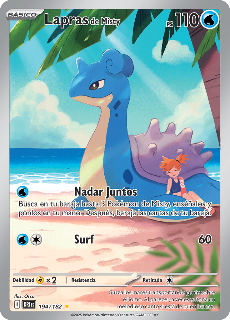 Lapras de Misty