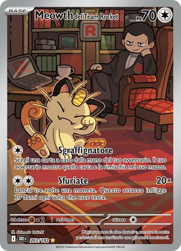 Meowth del Team Rocket