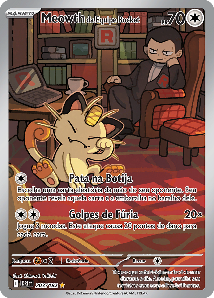 Meowth da Equipe Rocket