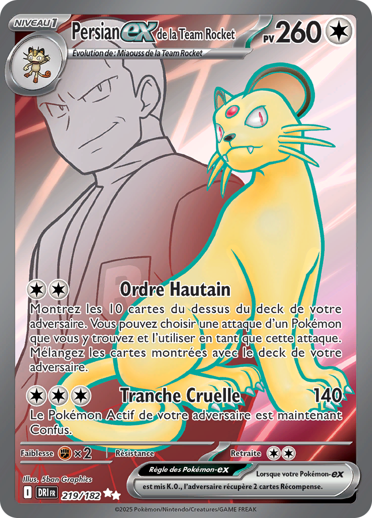 Persian-ex de la Team Rocket