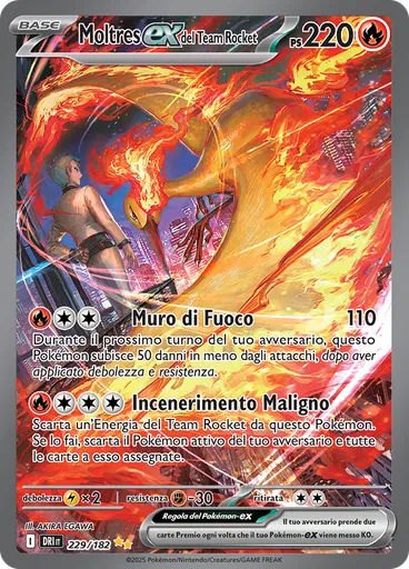 Moltres-ex del Team Rocket — Rivali Predestinati