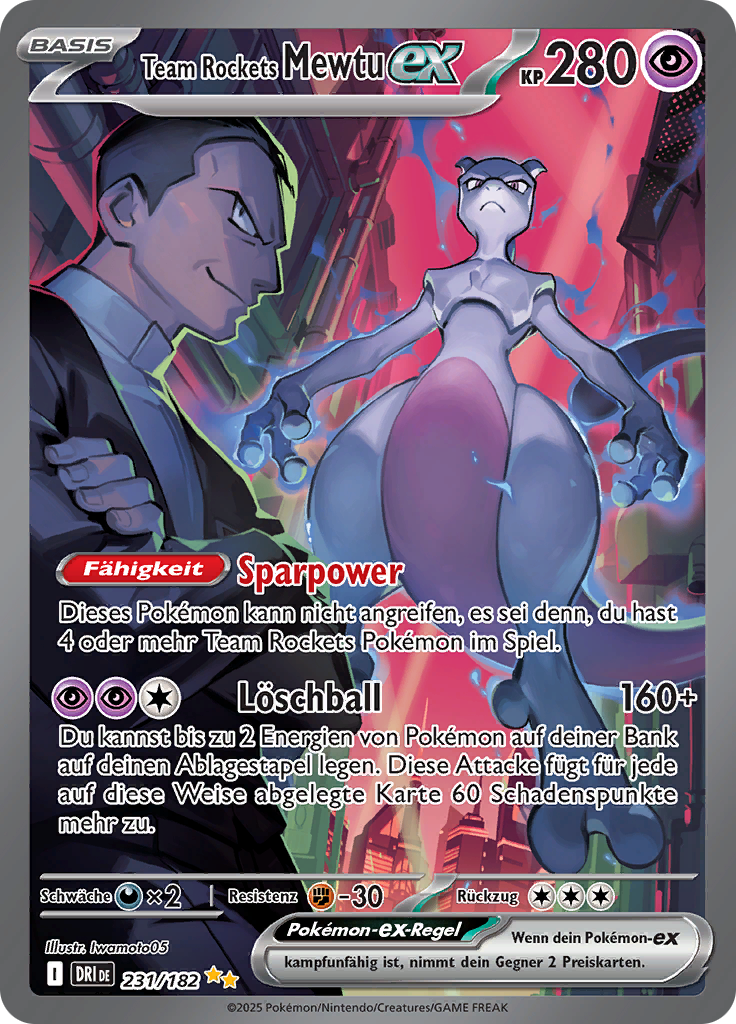 Team Rockets Mewtu-ex