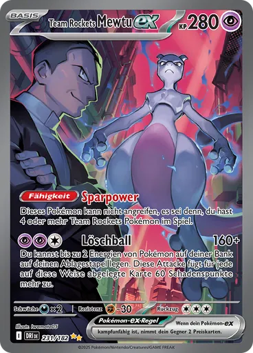 Team Rockets Mewtu-ex
