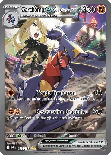 Garchomp ex de Cintia — Rivales Predestinados