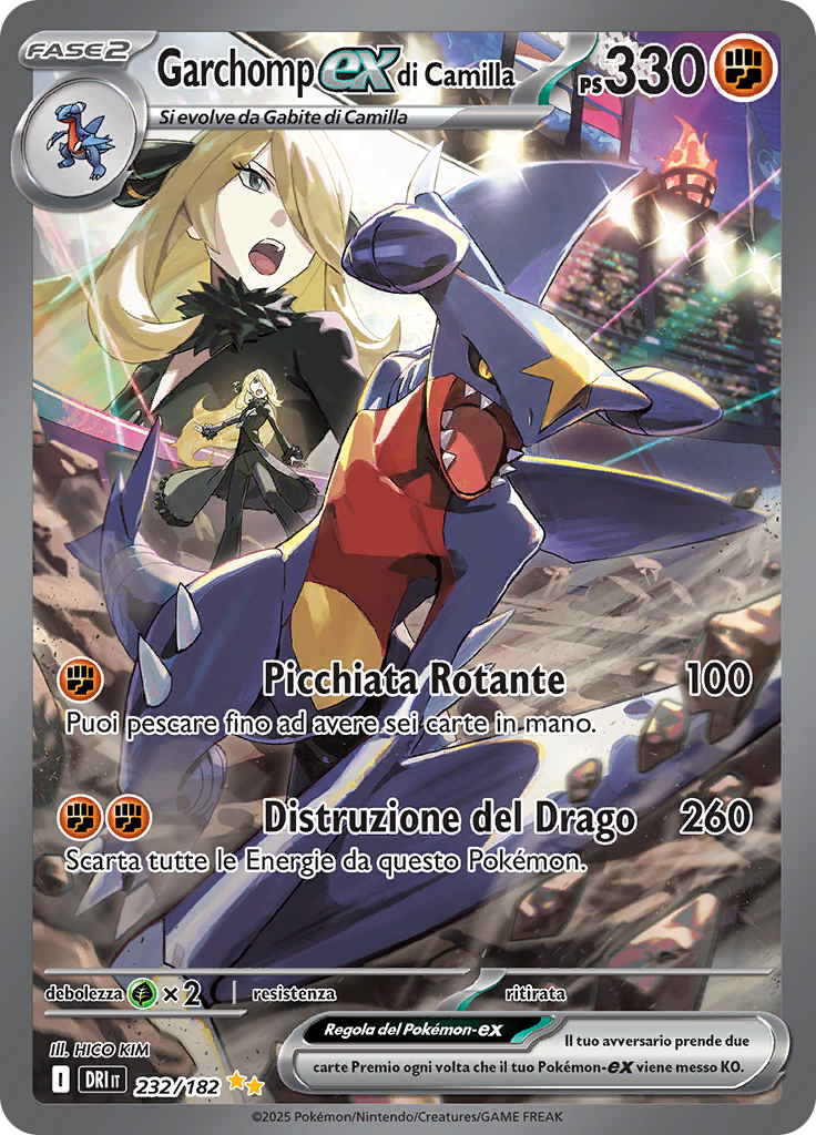 Garchomp-ex di Camilla