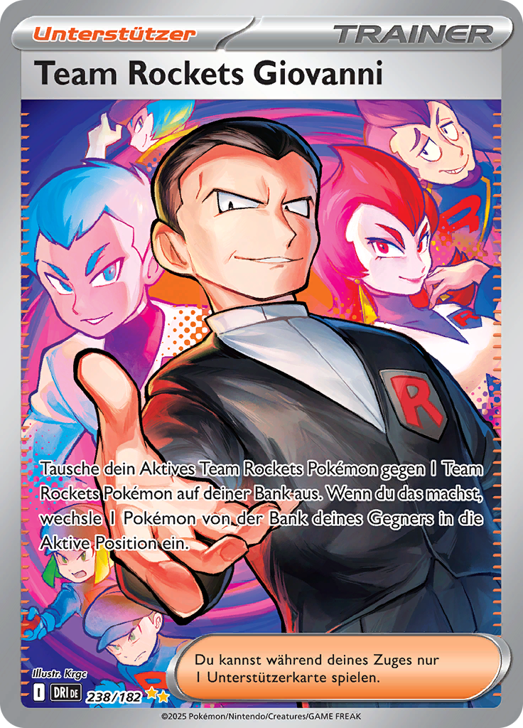 Team Rockets Giovanni
