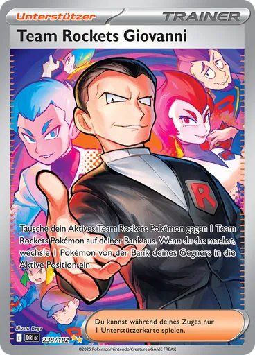 Team Rockets Giovanni