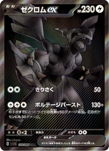 Zekrom ex — Black Bolt