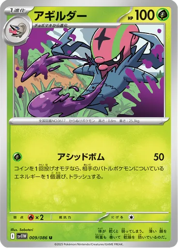 Accelgor (Master Ball)