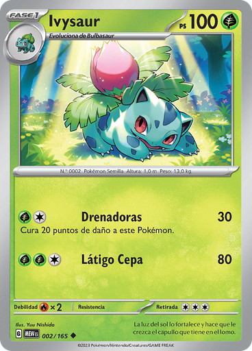 Ivysaur (Reverse Holo)