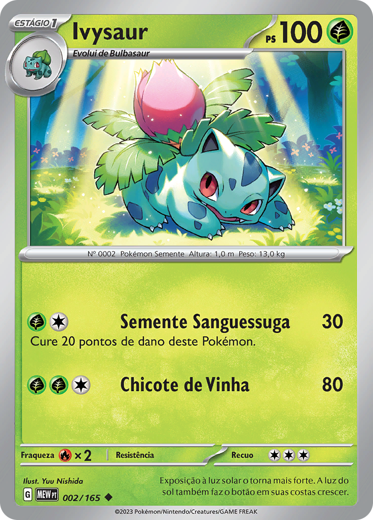 Ivysaur (Reverse Holo)