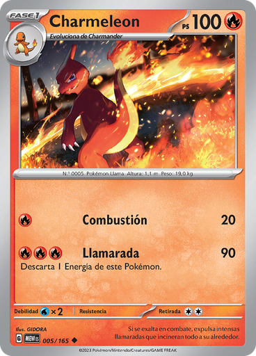 Charmeleon (Reverse Holo)