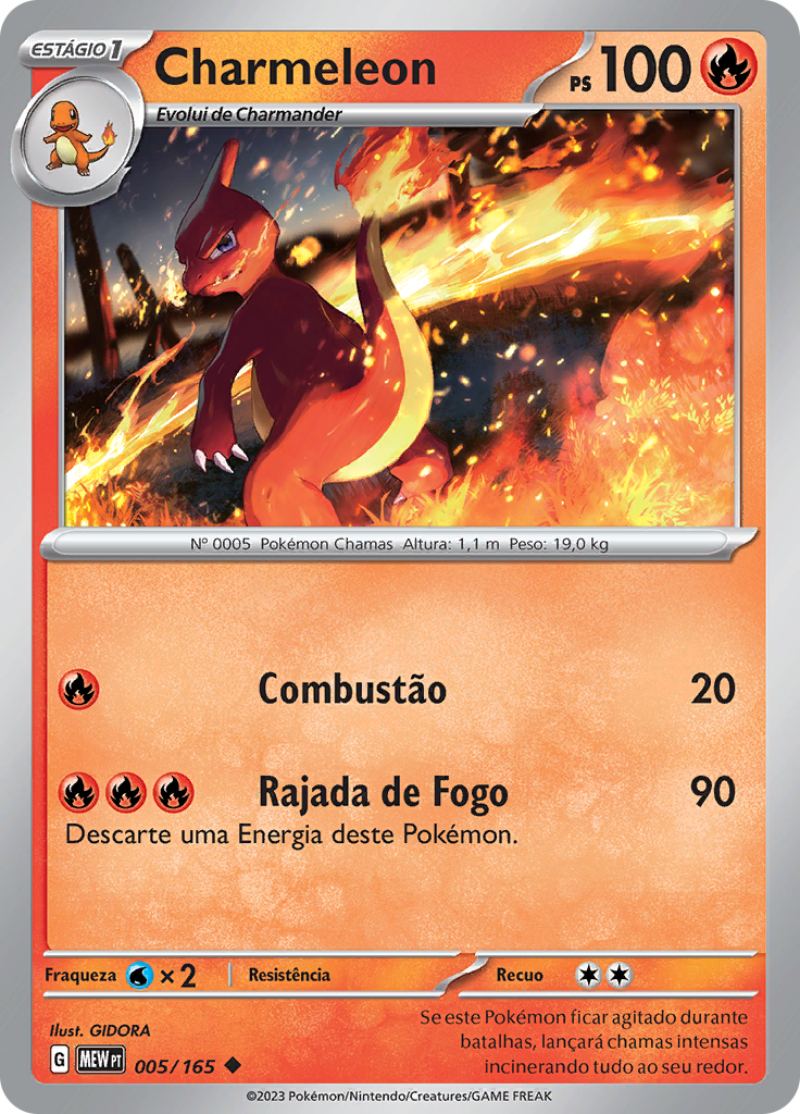 Charmeleon (Reverse Holo)