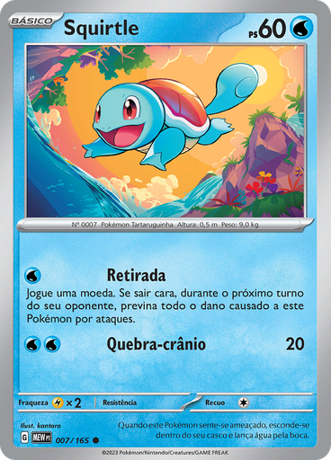 Squirtle (Reverse Holo)