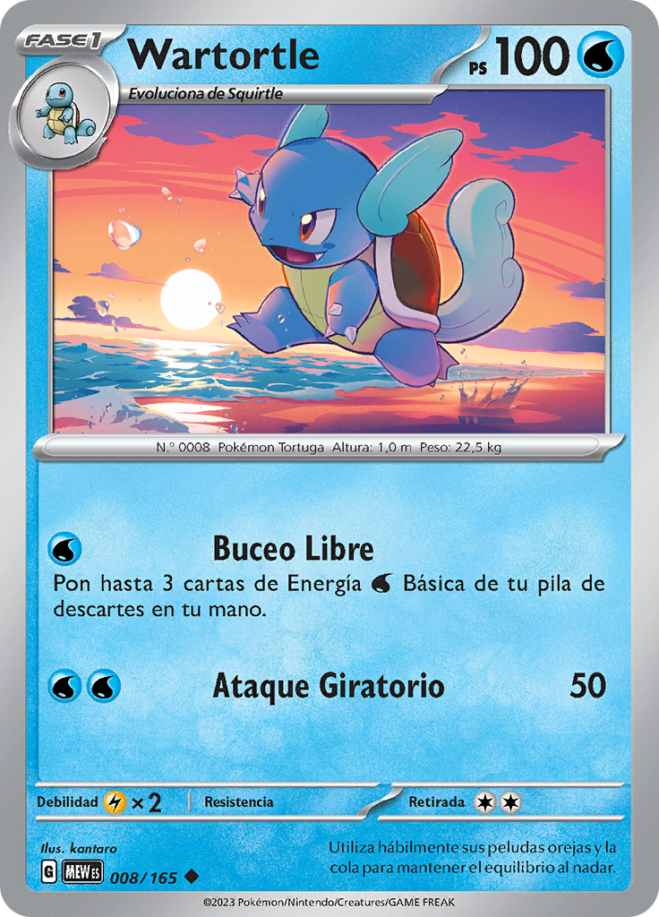 Wartortle (Reverse Holo)