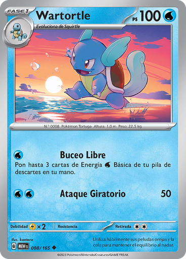 Wartortle (Reverse Holo)