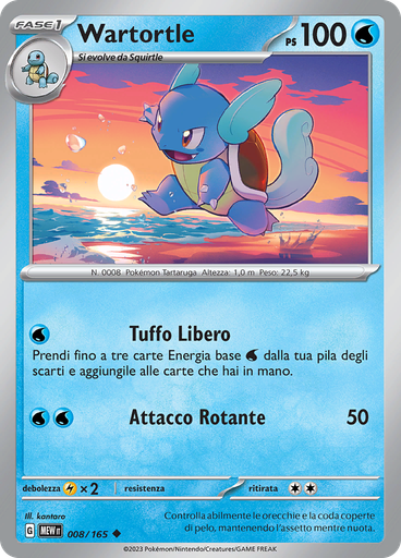 Wartortle (Reverse Holo)
