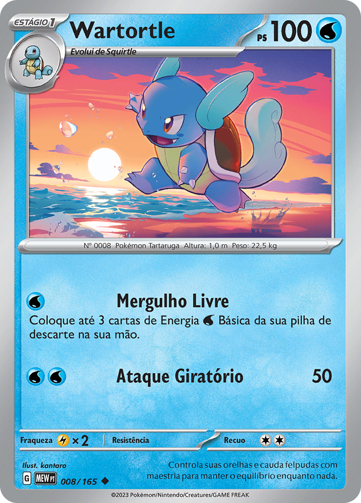 Wartortle (Reverse Holo)