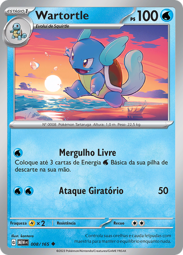 Wartortle (Reverse Holo)