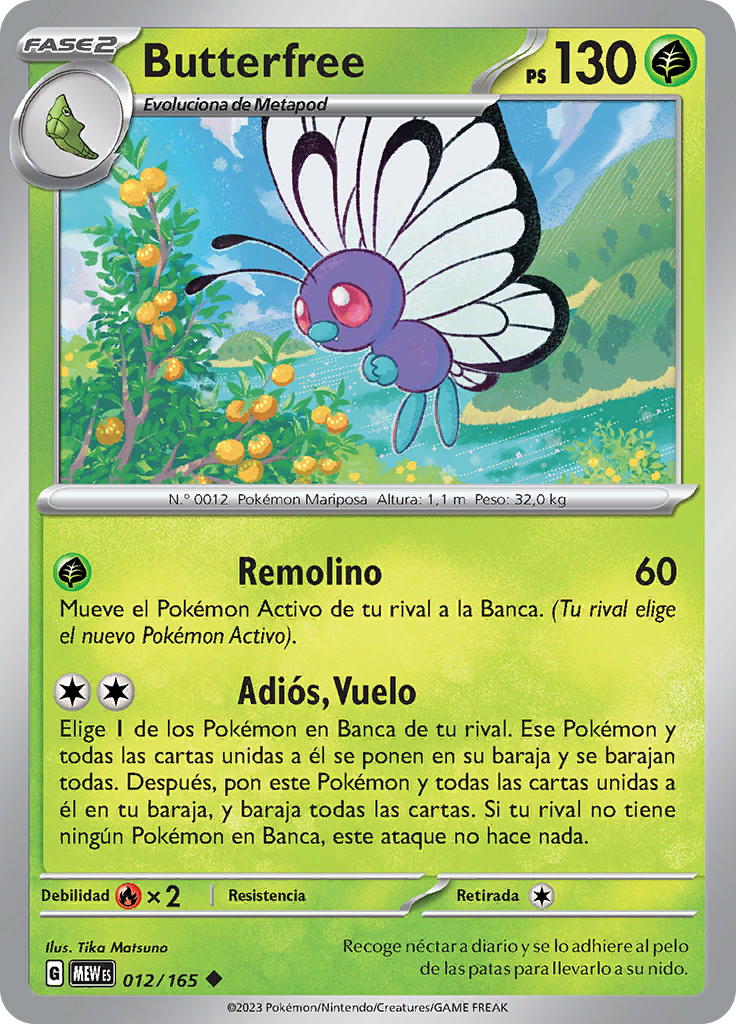 Butterfree (Reverse Holo)