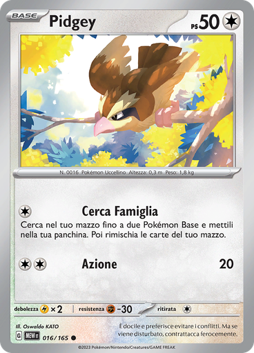 Pidgey (Reverse Holo)
