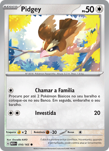 Pidgey (Reverse Holo)