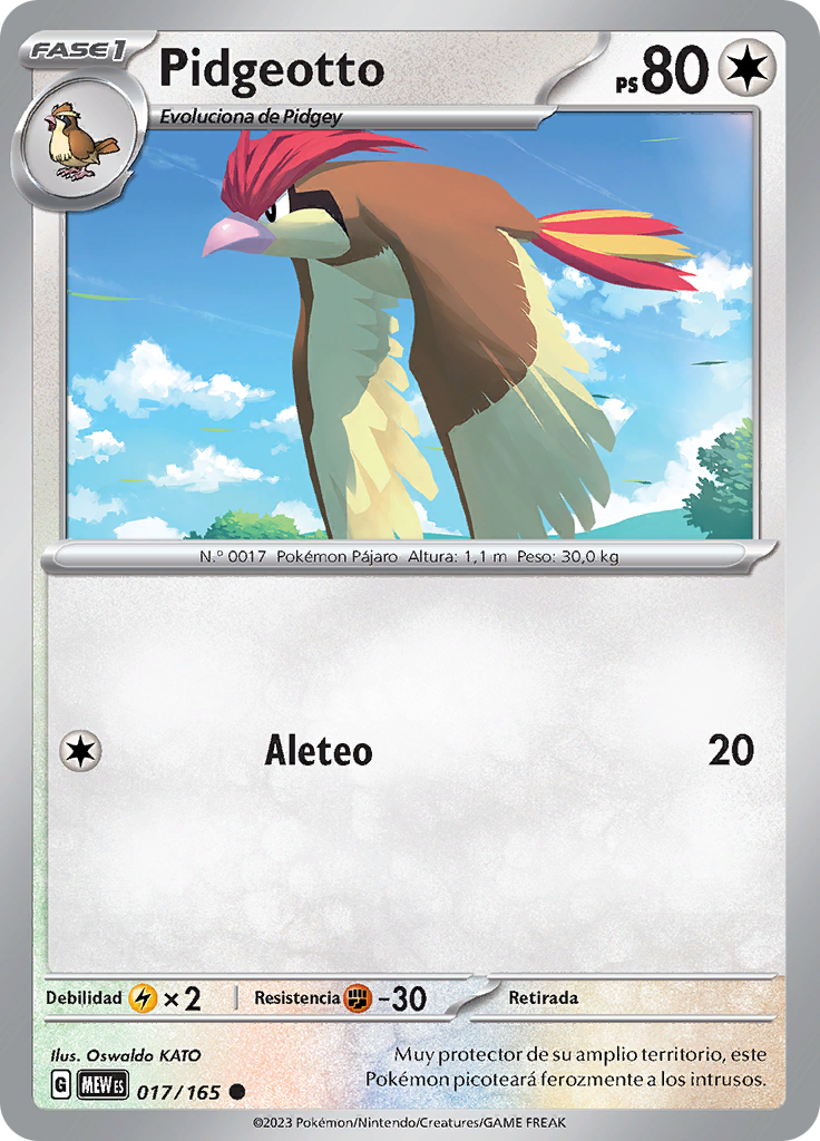Pidgeotto (Reverse Holo)
