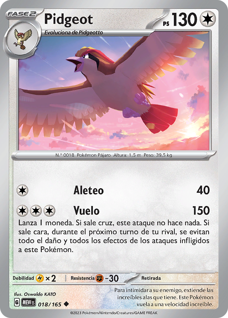 Pidgeot (Reverse Holo)
