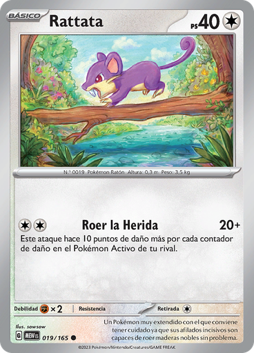 Rattata (Reverse Holo)