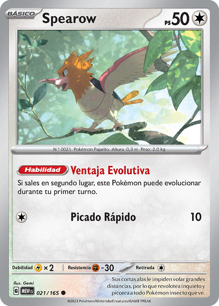 Spearow (Reverse Holo)