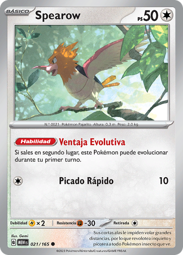 Spearow (Reverse Holo)
